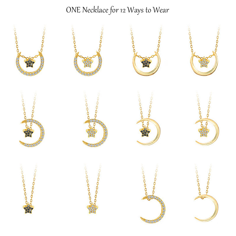 One Necklace For 12 Ways To Wear